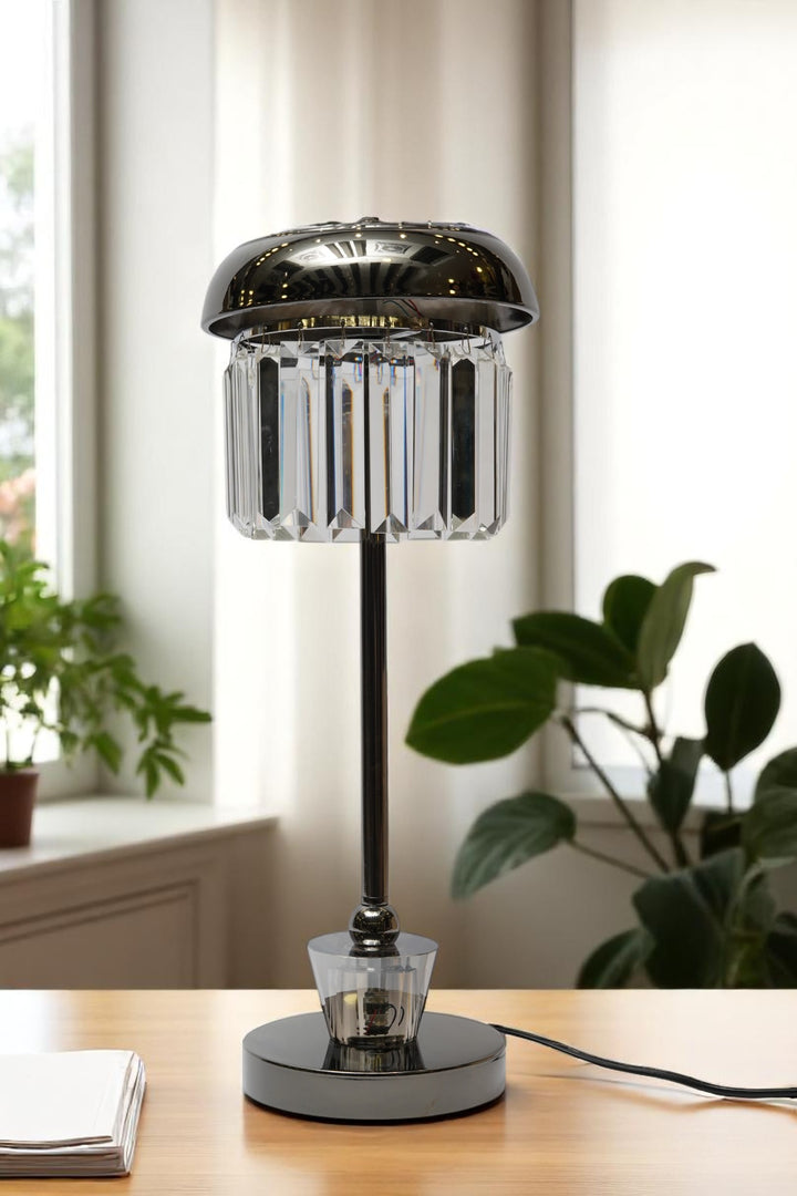 Illuma Pod Compact Crystal Dual LED Desk Lamp