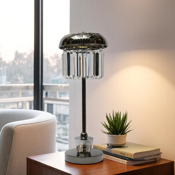 Illuma Pod Compact Crystal Dual LED Desk Lamp