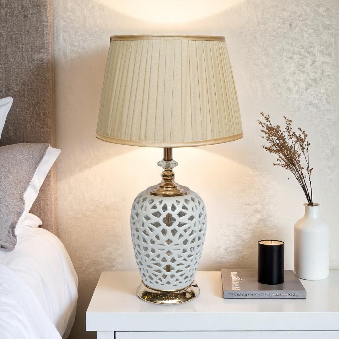 Elara Regal Ceramic Lamp