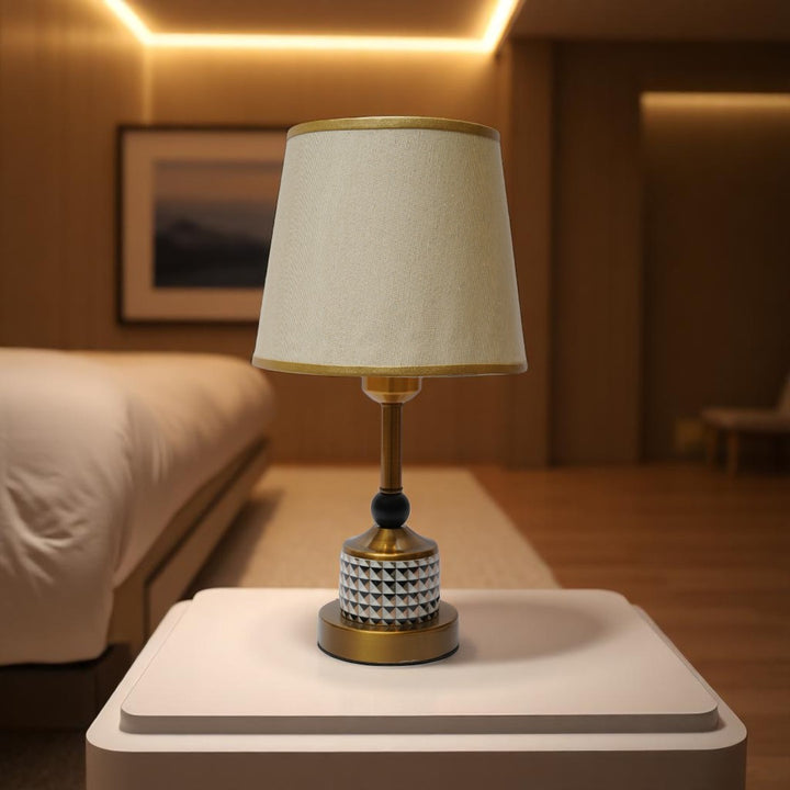 Ashcroft Mid-Century Brass Side Lamp