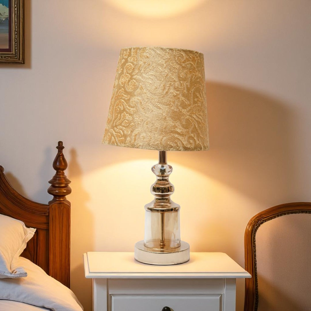 Kingsley Art Deco Brass Table Lamp