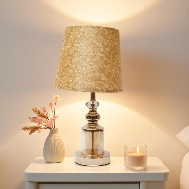 Kingsley Art Deco Brass Table Lamp