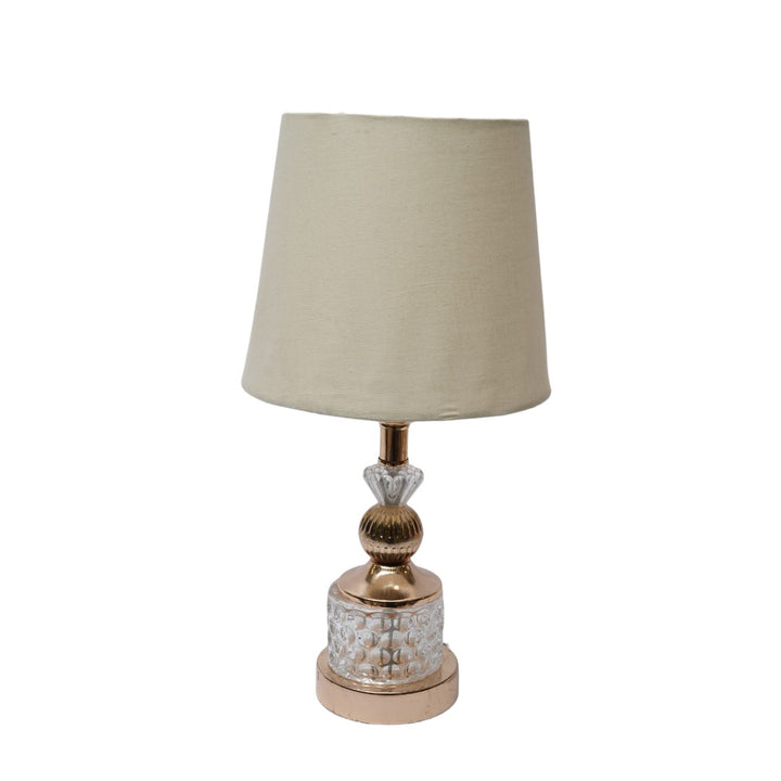Melrose Stacked Sphere Brass Lamp