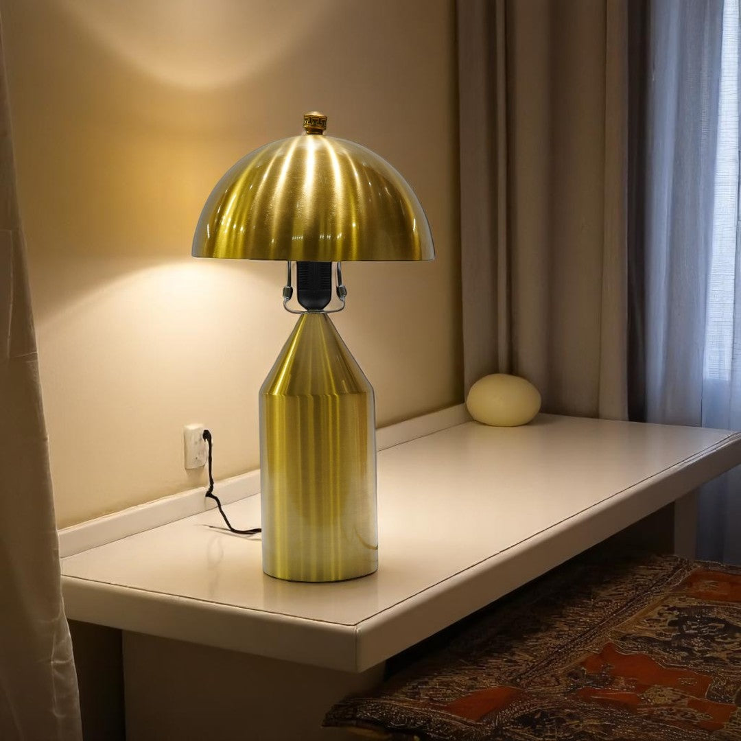 Velora Golden Capsule Table Lamp