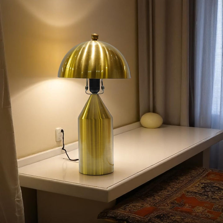 Velora Golden Capsule Table Lamp