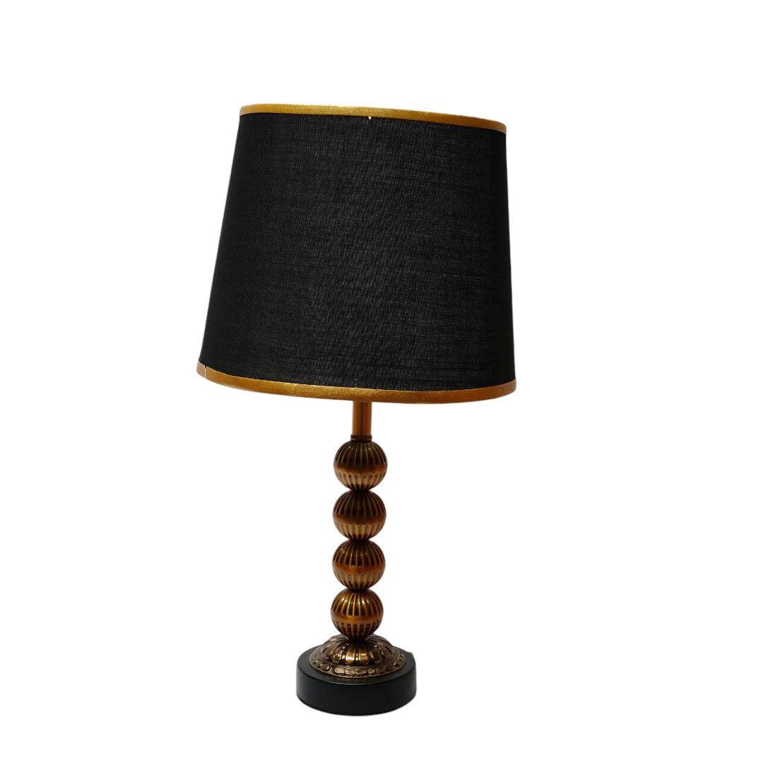 Oakmere Hex Brass Table Lamp