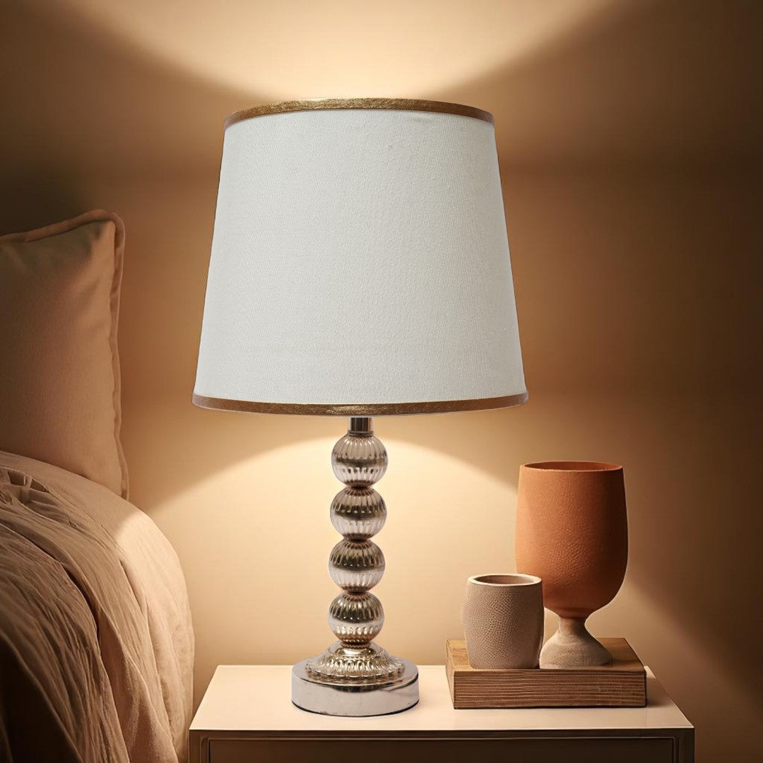 Harwich Brass Pillar Table Lamp