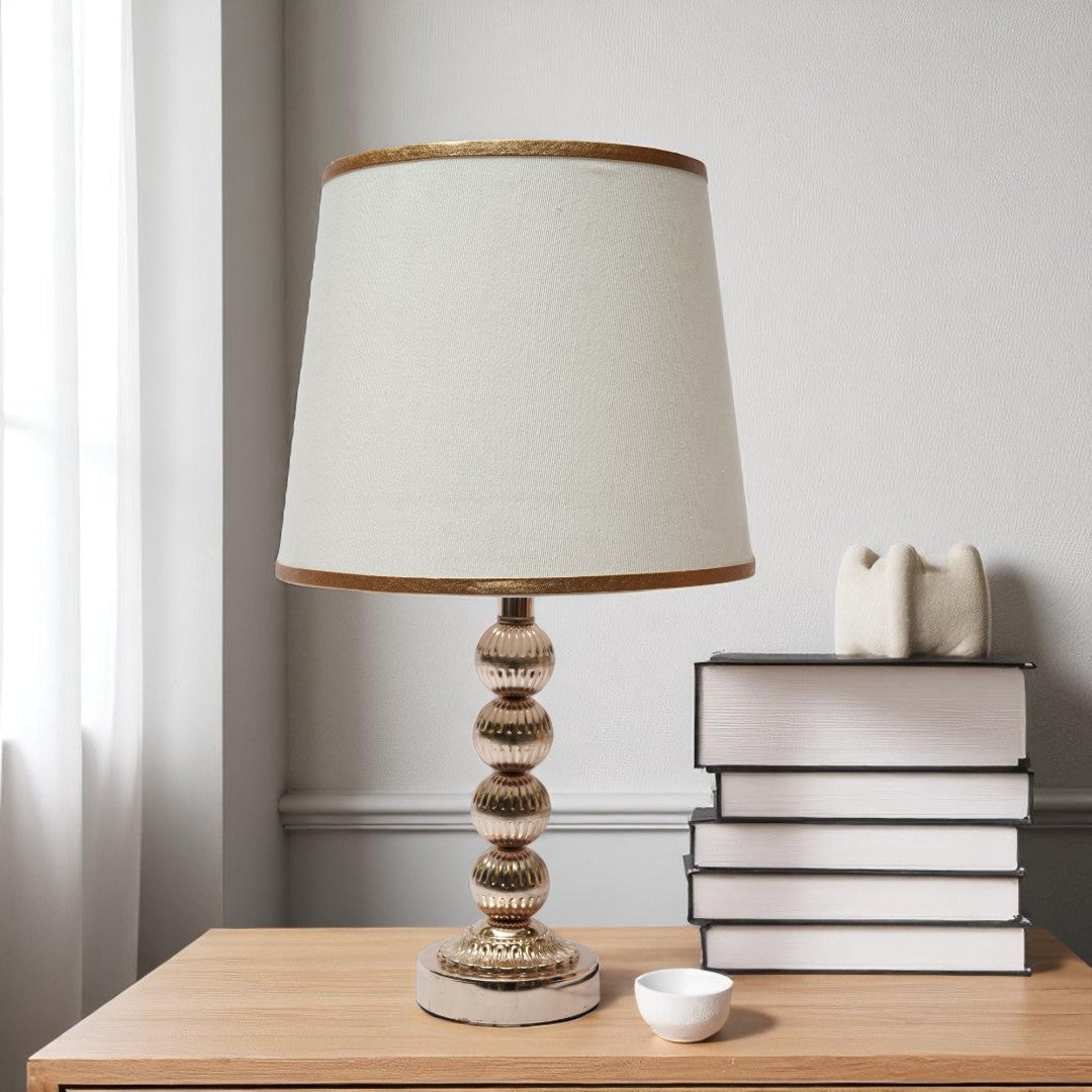 Harwich Brass Pillar Table Lamp