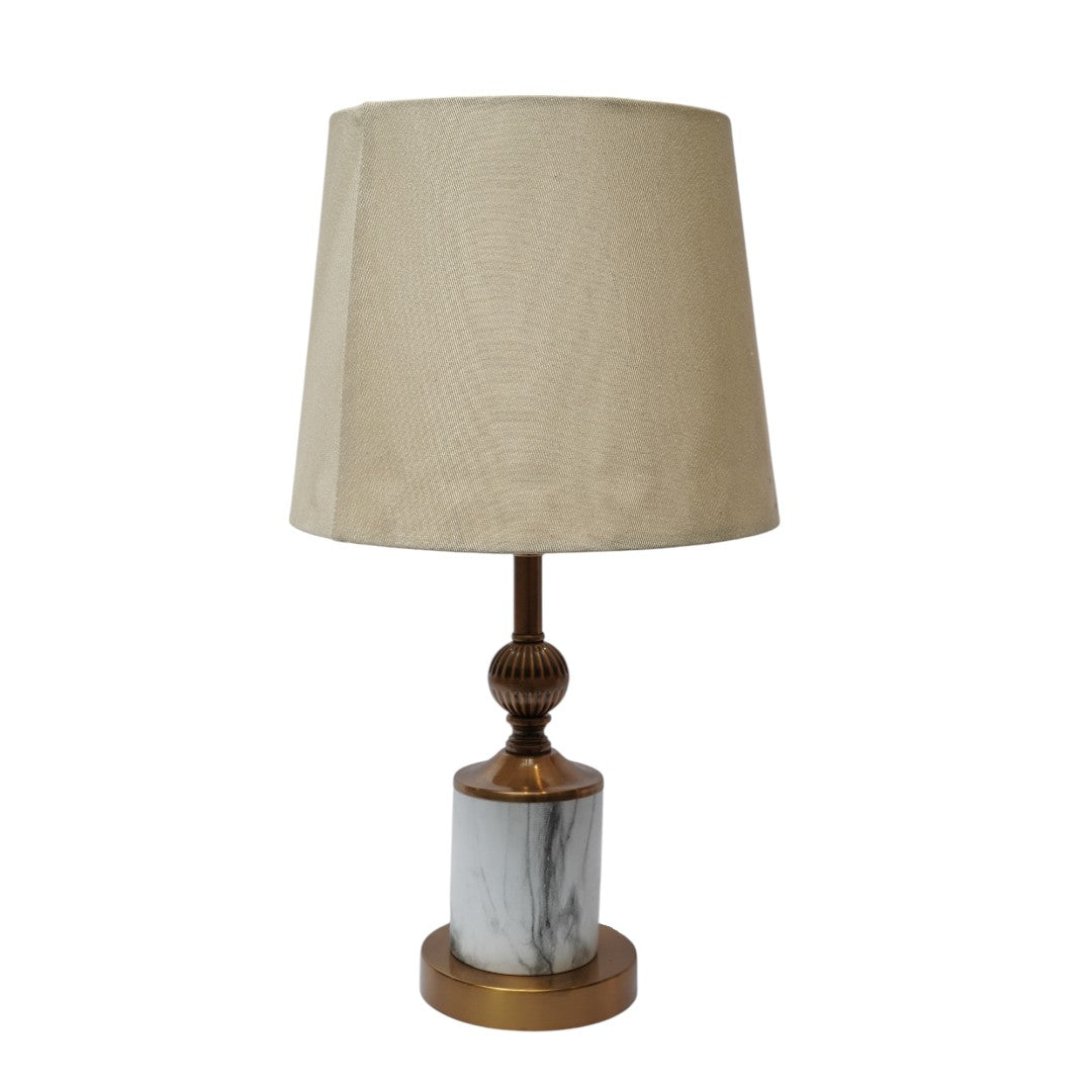 Thorpe Hammered Brass Dome Lamp