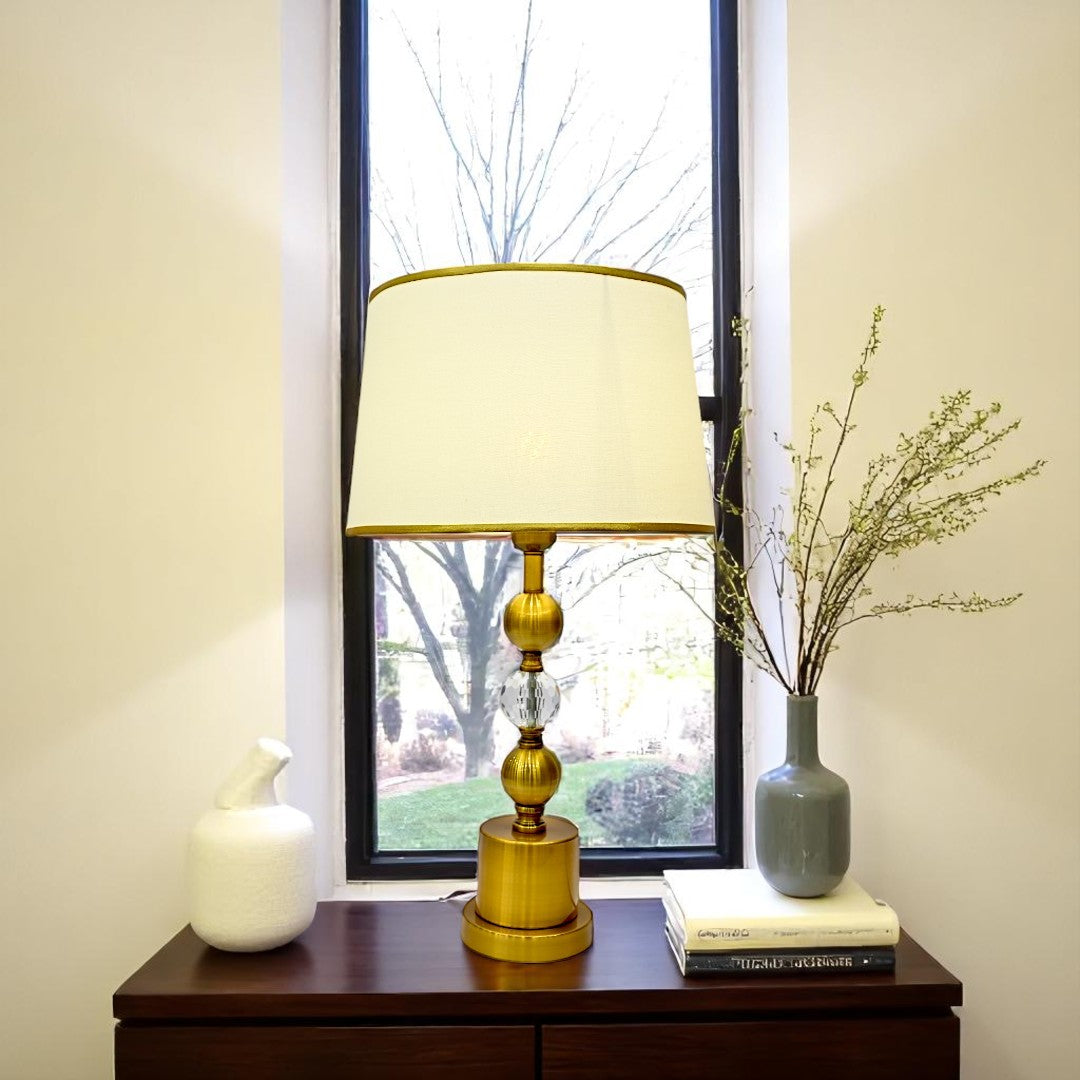 Verro Brass Accent Table Lamp