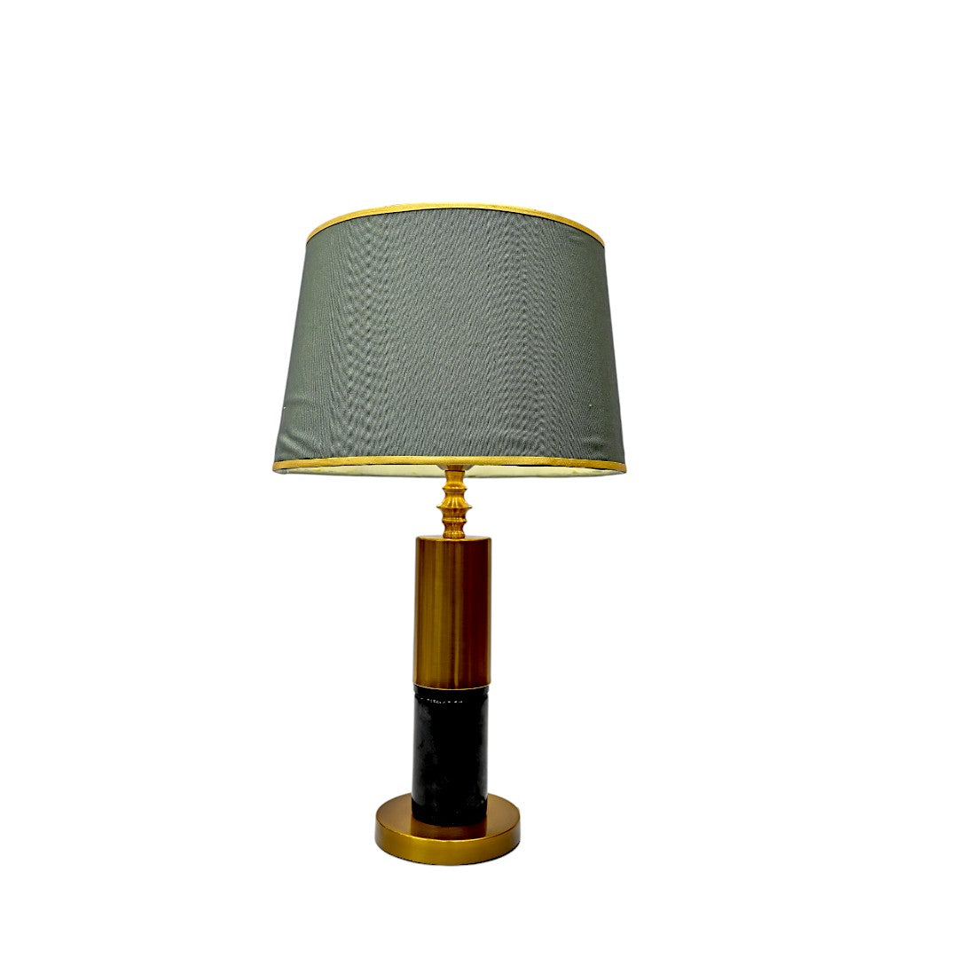 Orion Brass-Finished Modern Table Lamp