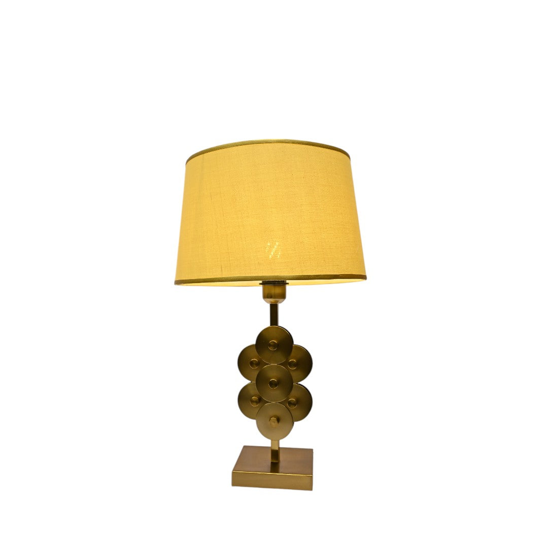Solara Brass Metal Accent Lamp