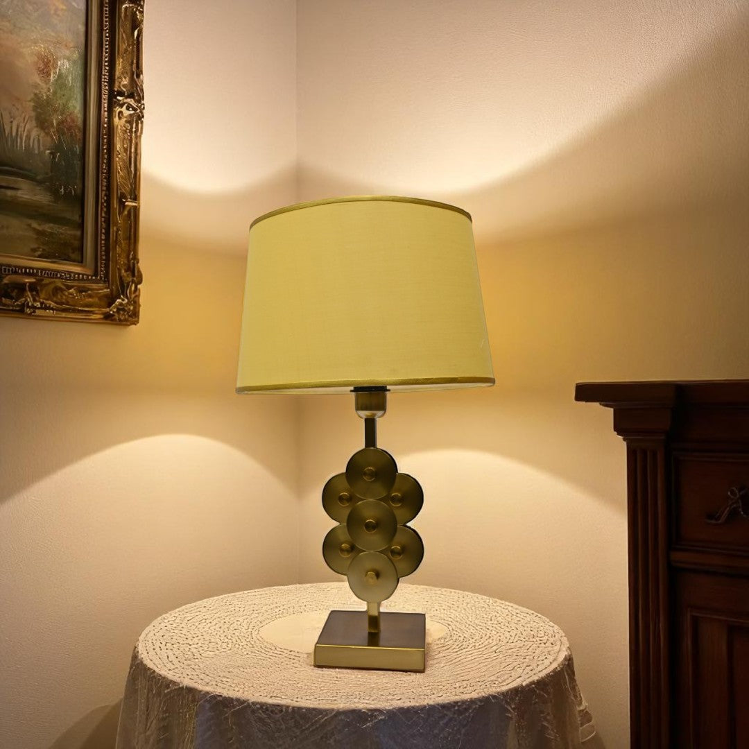 Solara Brass Metal Accent Lamp