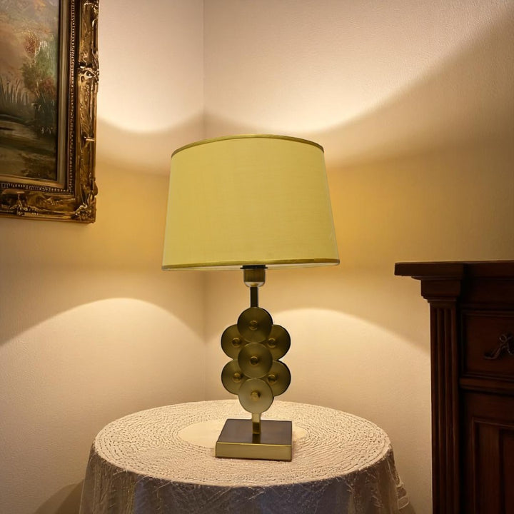 Solara Brass Metal Accent Lamp