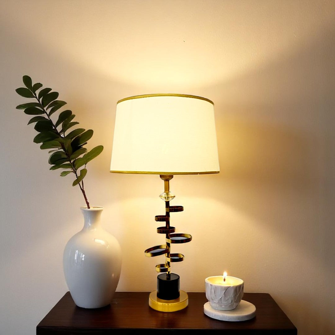 Mira Modern Brass Accent Lamp