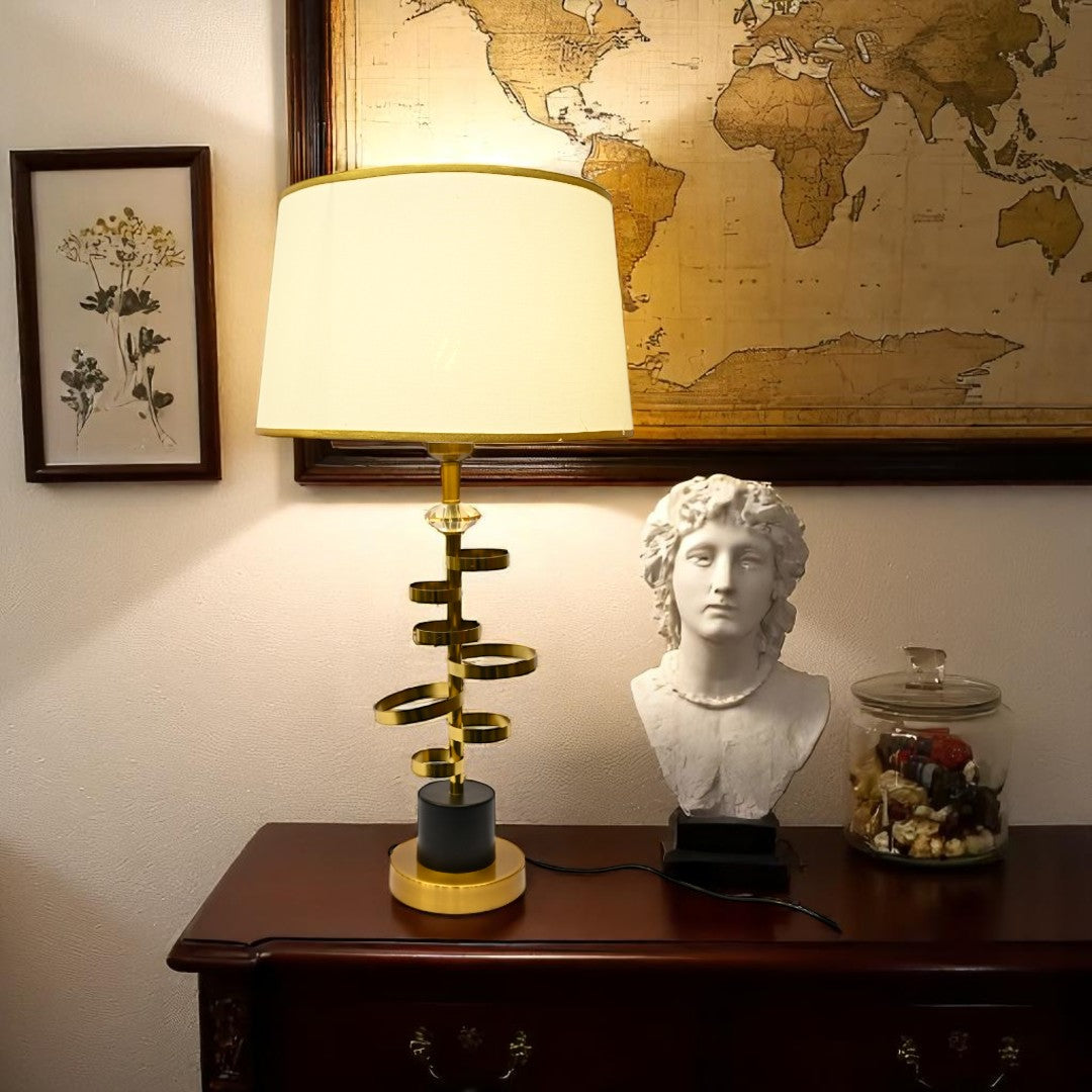 Mira Modern Brass Accent Lamp