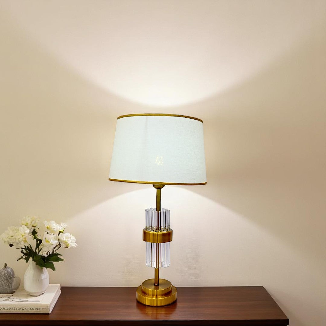 Opus Polished Brass Accent Lamp