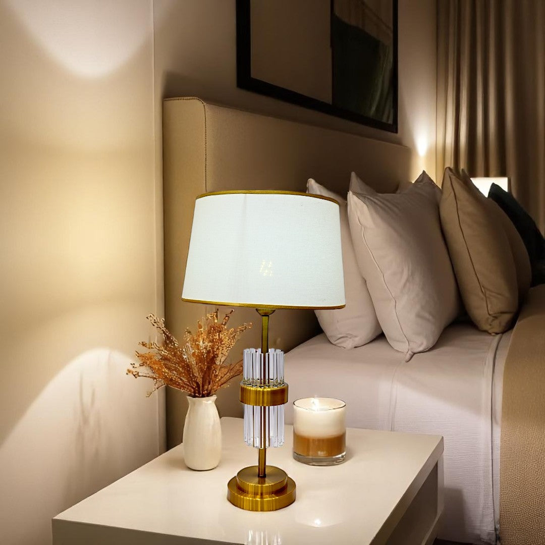 Opus Polished Brass Accent Lamp