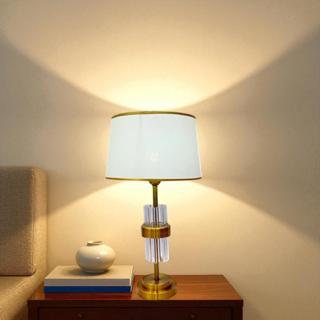 Opus Polished Brass Accent Lamp