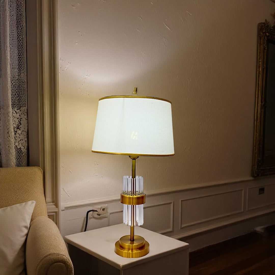 Opus Polished Brass Accent Lamp