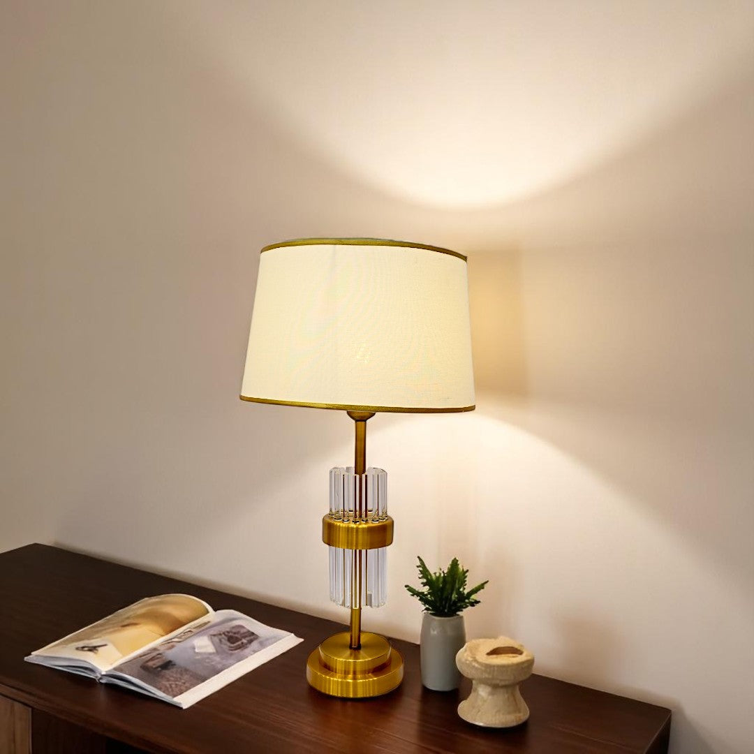 Opus Polished Brass Accent Lamp