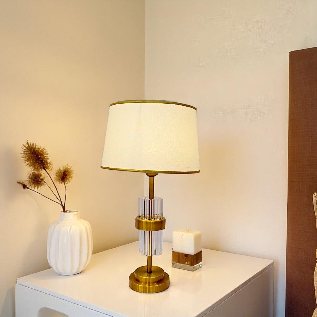 Opus Polished Brass Accent Lamp