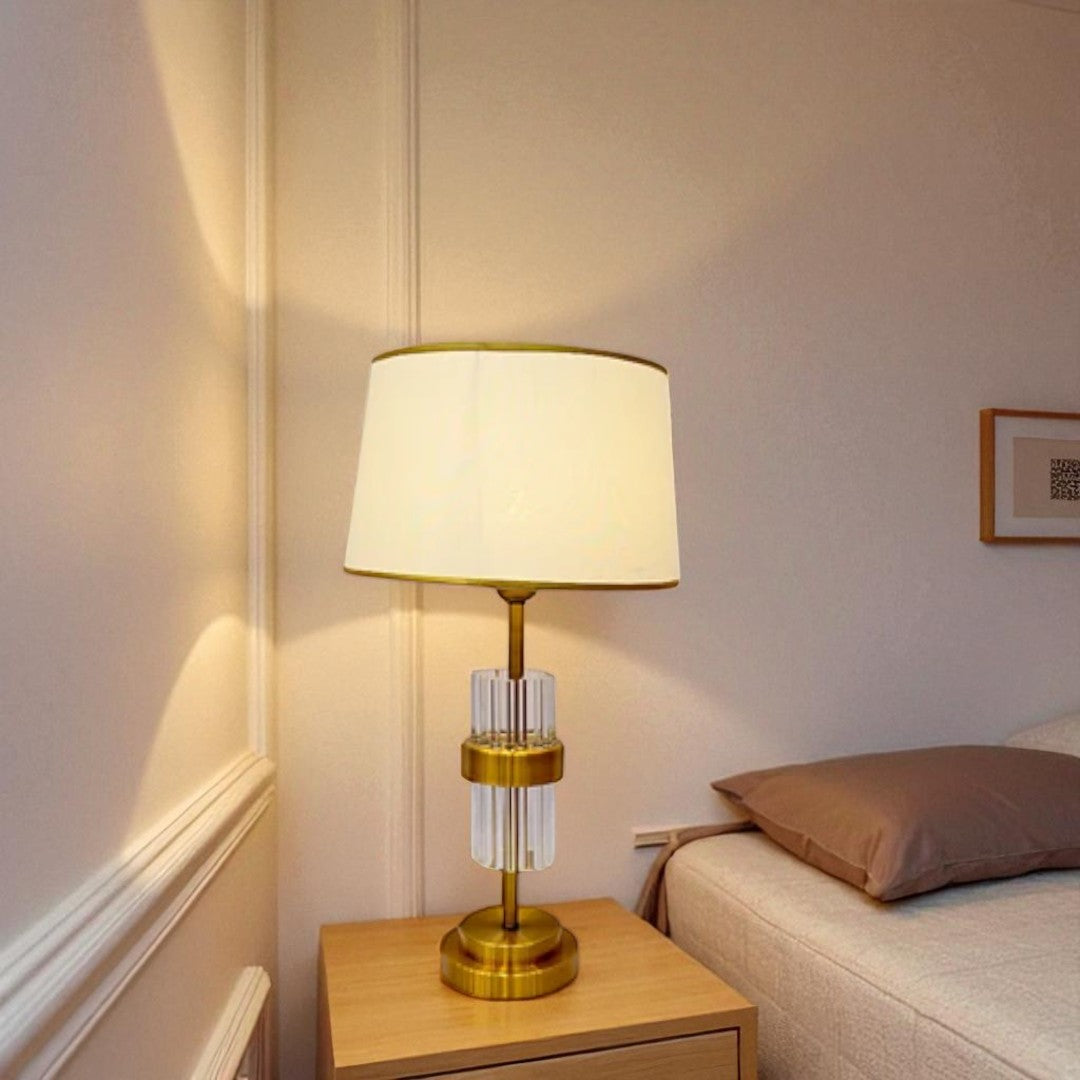 Opus Polished Brass Accent Lamp