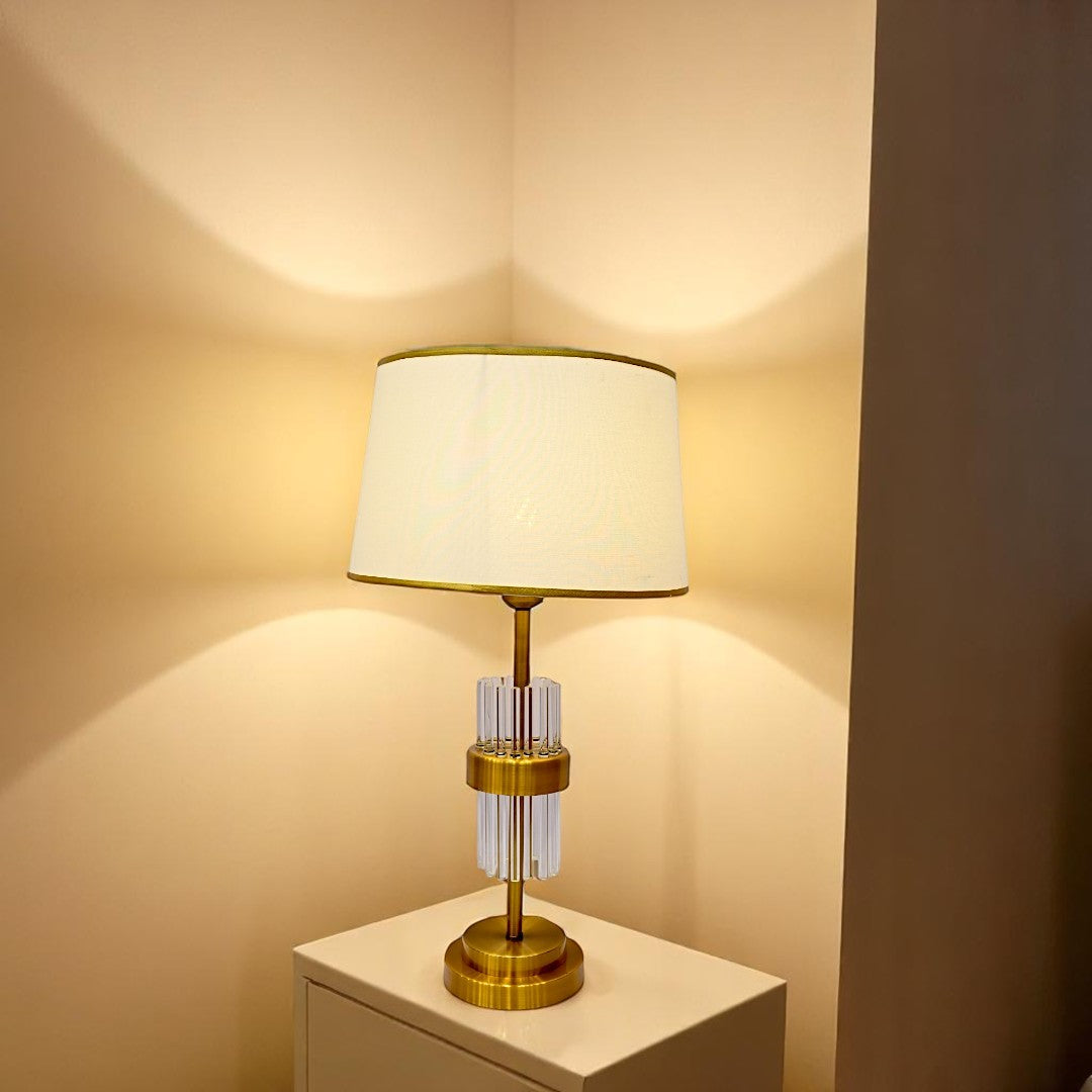 Opus Polished Brass Accent Lamp