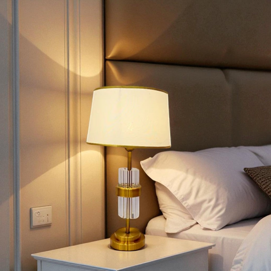 Opus Polished Brass Accent Lamp