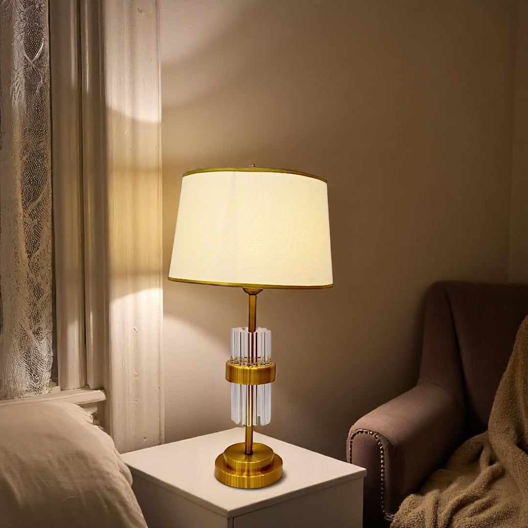 Opus Polished Brass Accent Lamp