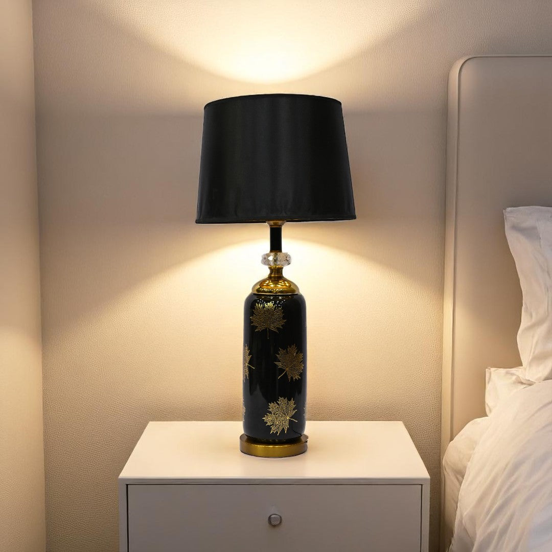 Noir Eclipse Ceramic Lamp