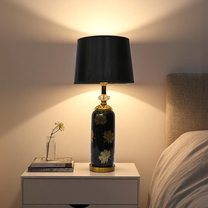 Noir Eclipse Ceramic Lamp