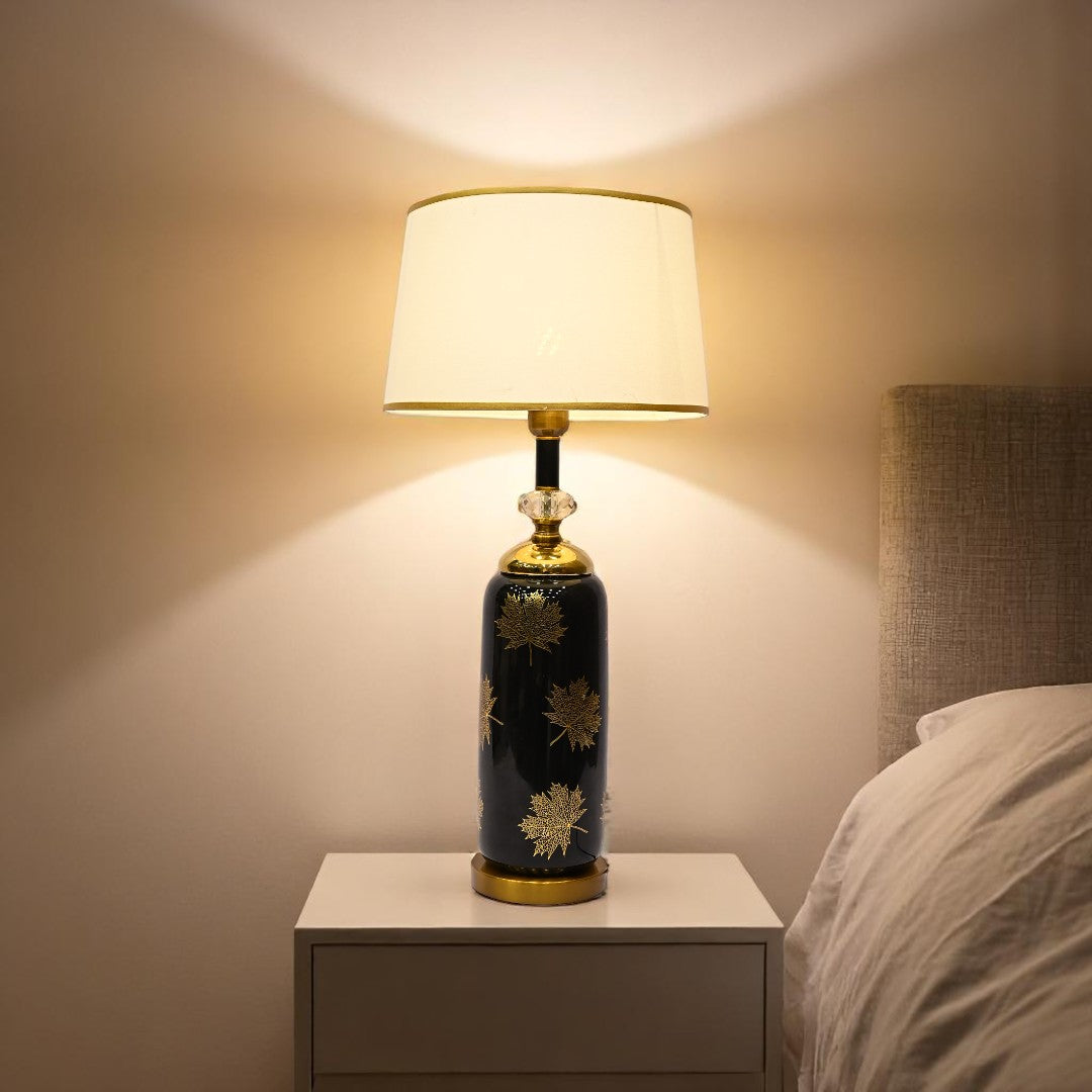 Noir Eclipse Ceramic Lamp
