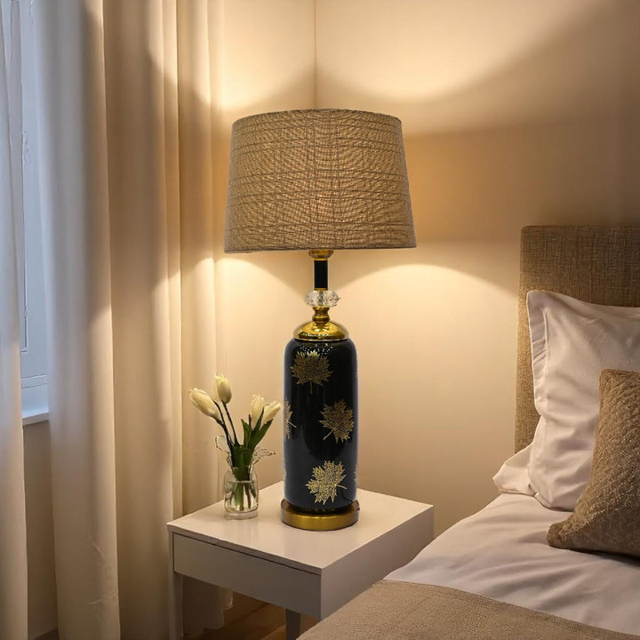 Noir Eclipse Ceramic Lamp