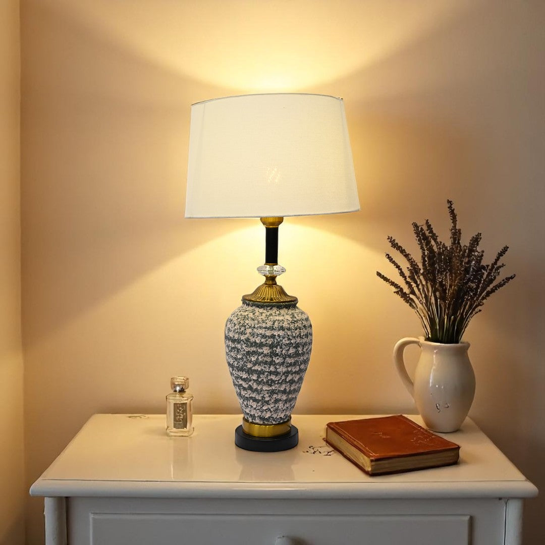 Novara Porcelain Side Table Lamp
