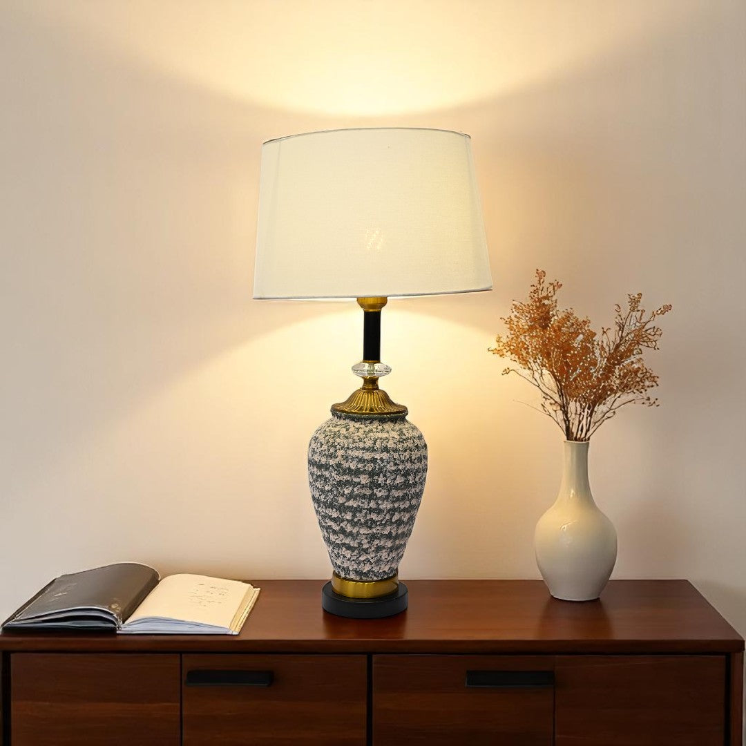 Novara Porcelain Side Table Lamp