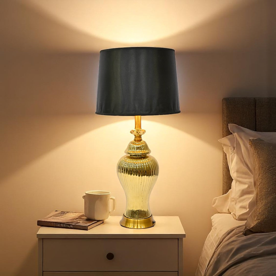 Solara Gilded Glow Lamp