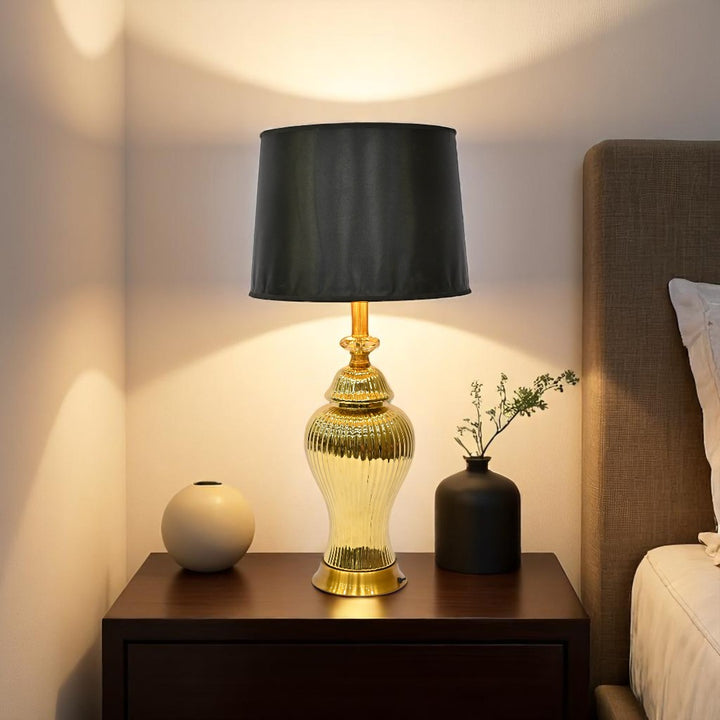 Solara Gilded Glow Lamp