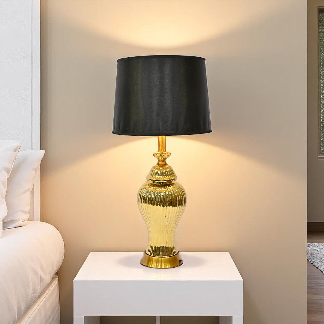 Solara Gilded Glow Lamp