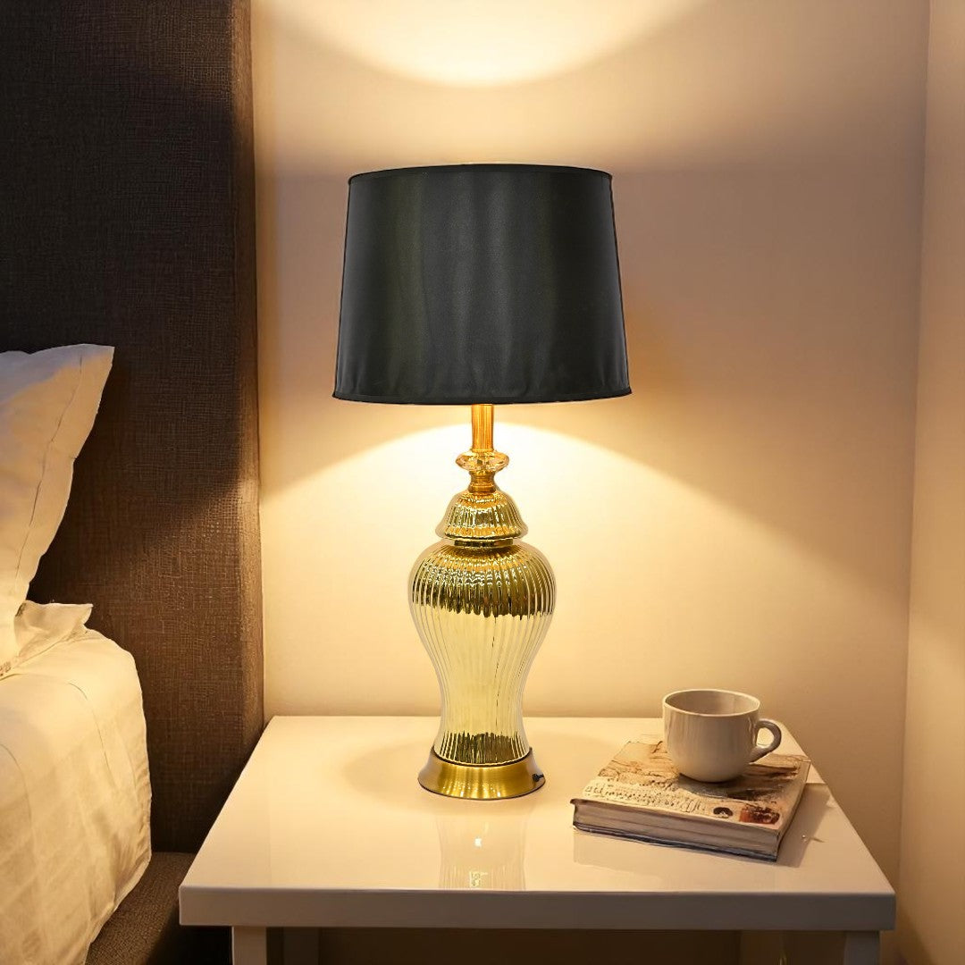 Solara Gilded Glow Lamp