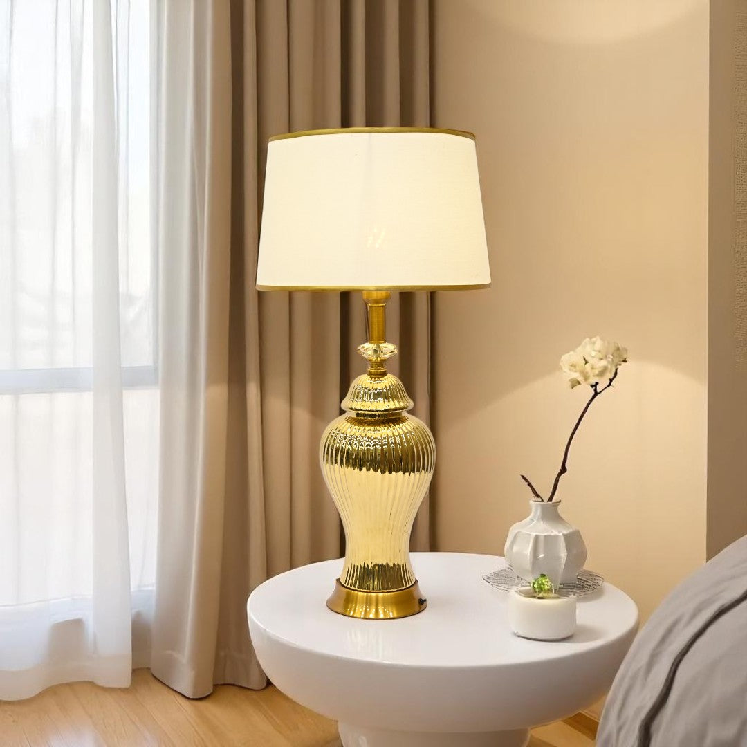 Solara Gilded Glow Lamp