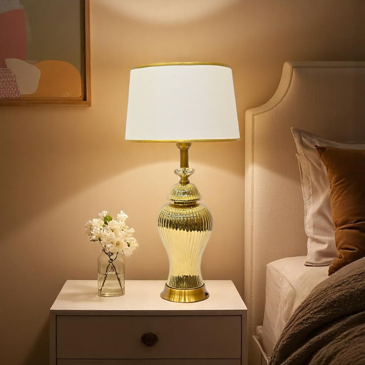 Solara Gilded Glow Lamp