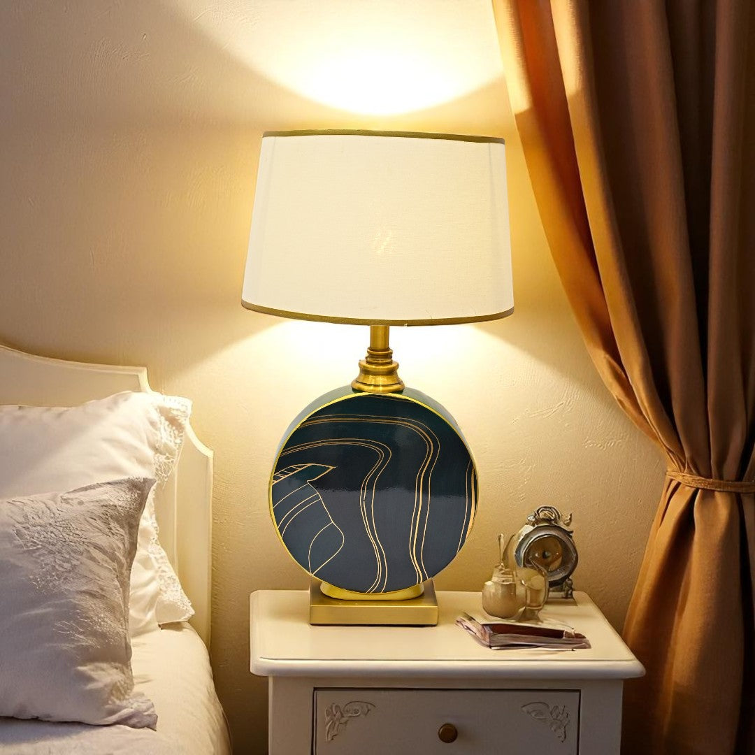 Sagecrest Green Ceramic Table Lamp