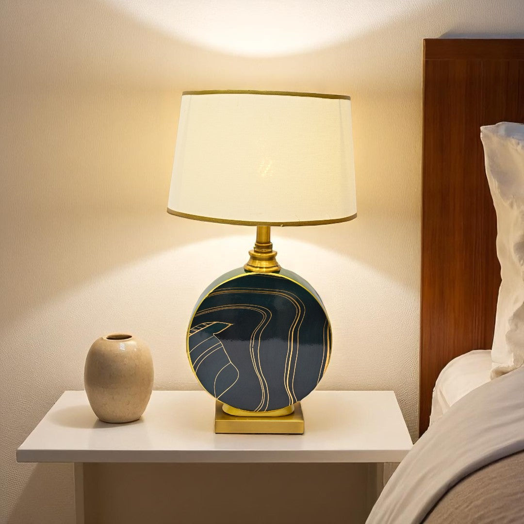 Sagecrest Green Ceramic Table Lamp