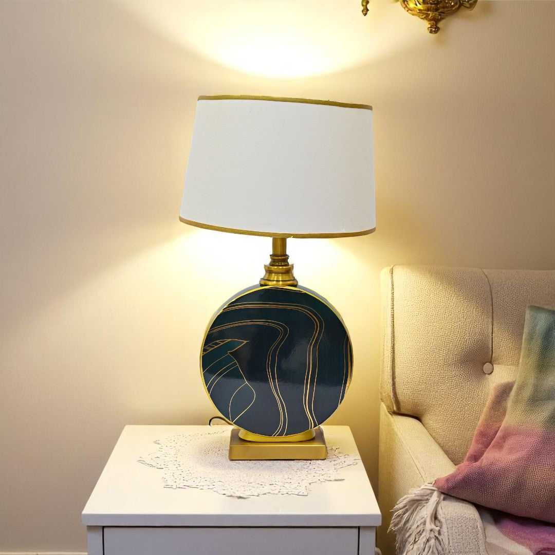 Sagecrest Green Ceramic Table Lamp