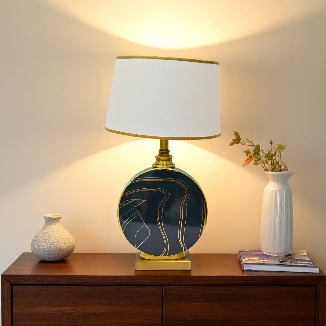 Sagecrest Green Ceramic Table Lamp