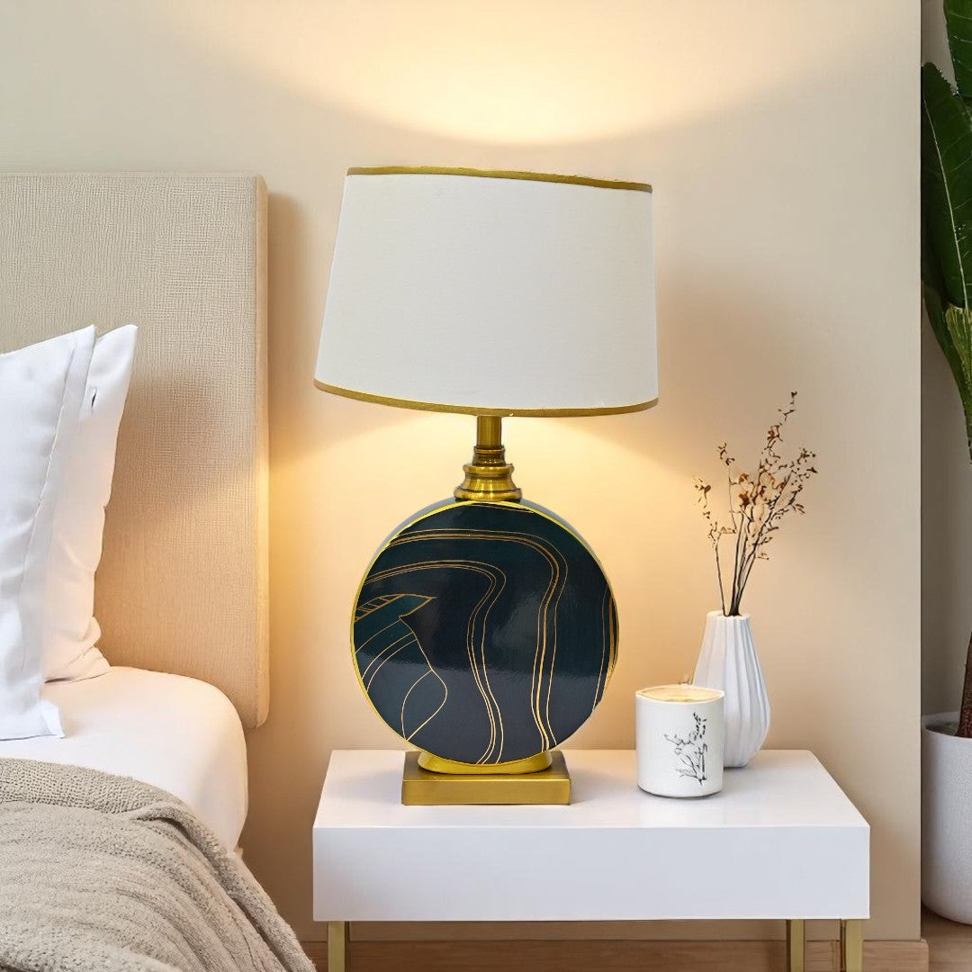 Sagecrest Green Ceramic Table Lamp