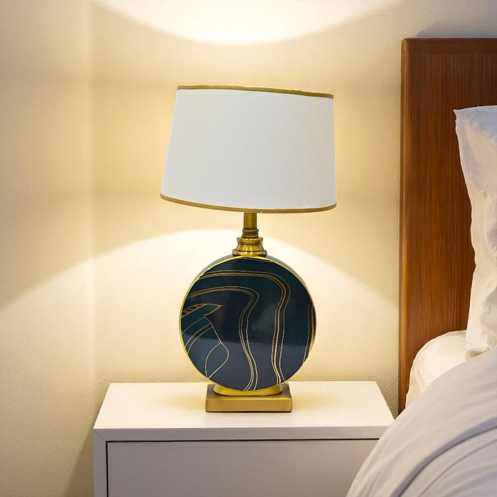 Sagecrest Green Ceramic Table Lamp