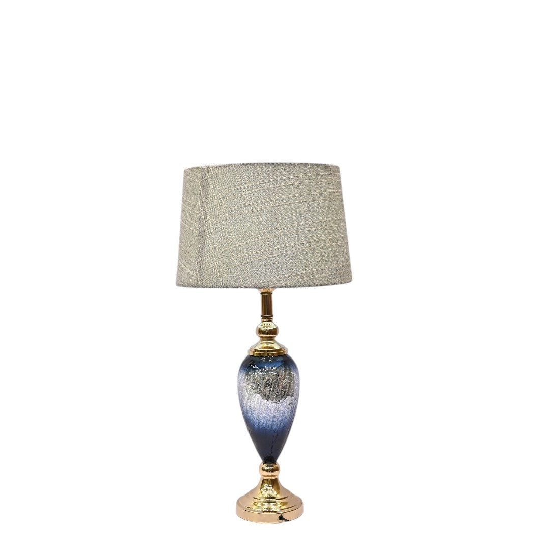 Versace Greca Blue Luxe Crystal Lamp