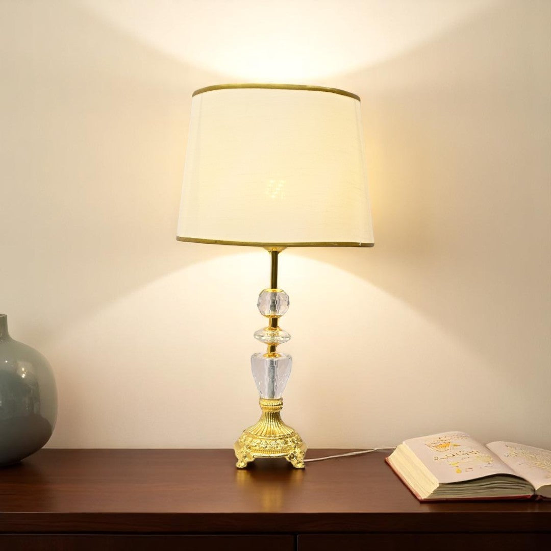 Thore Artisan Brass Table Lamp